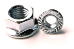 M6 serrated Hex flange lock nut 